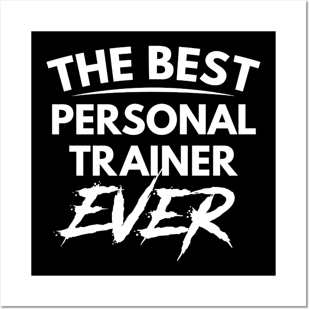 personal trainer gift for fitness yoga personal trainer Wall Art by Pharmacy Tech Gifts